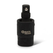 Đầu tuýp lắc léo SATA Impact Universal Joint 3/8 inch, 1/2 inch, 3/4 inch Cr-Mo phủ đen, chịu va đập.
