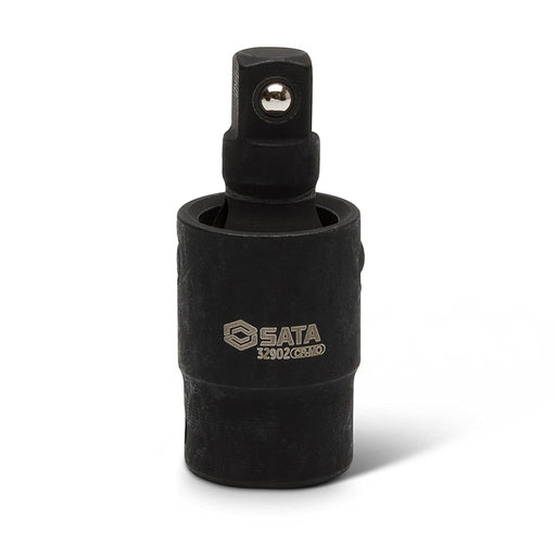 Đầu tuýp lắc léo SATA Impact Universal Joint 3/8 inch, 1/2 inch, 3/4 inch Cr-Mo phủ đen, chịu va đập.