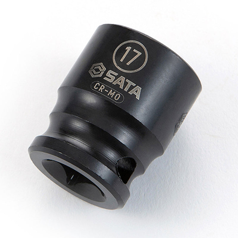 Đầu tuýp 6 cạnh, thân ngắn SATA cốt 3/8 inch, kích thước từ 7mm - 19mm