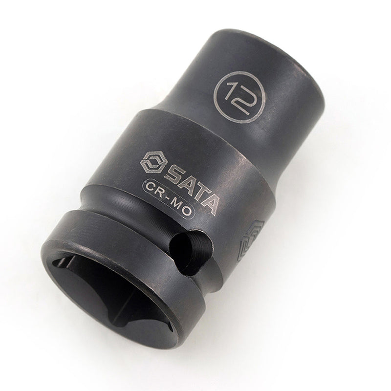 Đầu tuýp 6 cạnh, dòng thân mảnh SATA cốt 1/2 inch, kích thước từ 10mm - 27mm