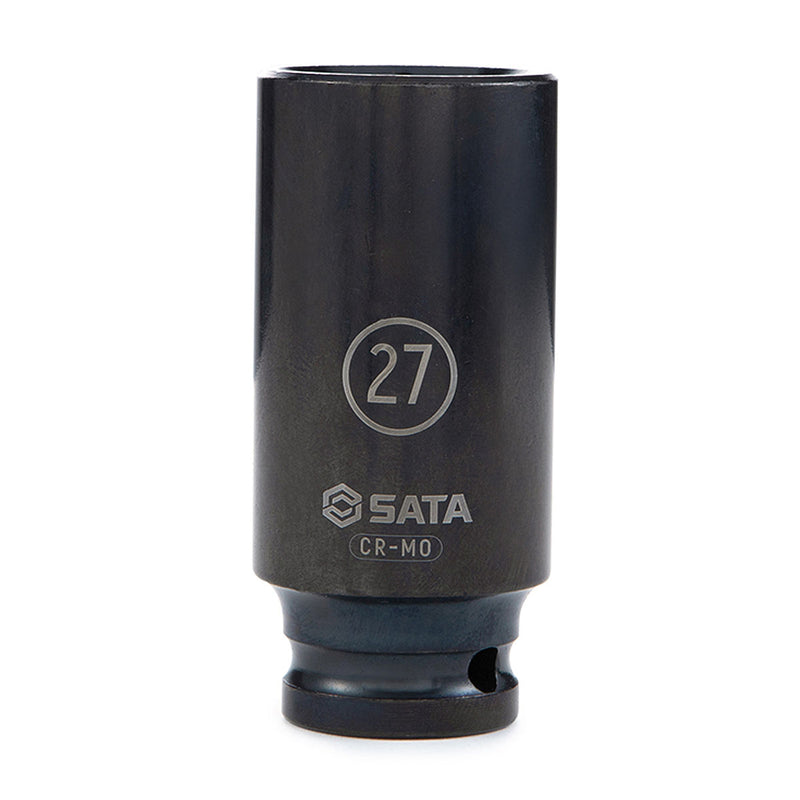 Đầu tuýp 6 cạnh, lòng sâu SATA cốt 1/2 inch, kích thước từ 10mm - 32mm