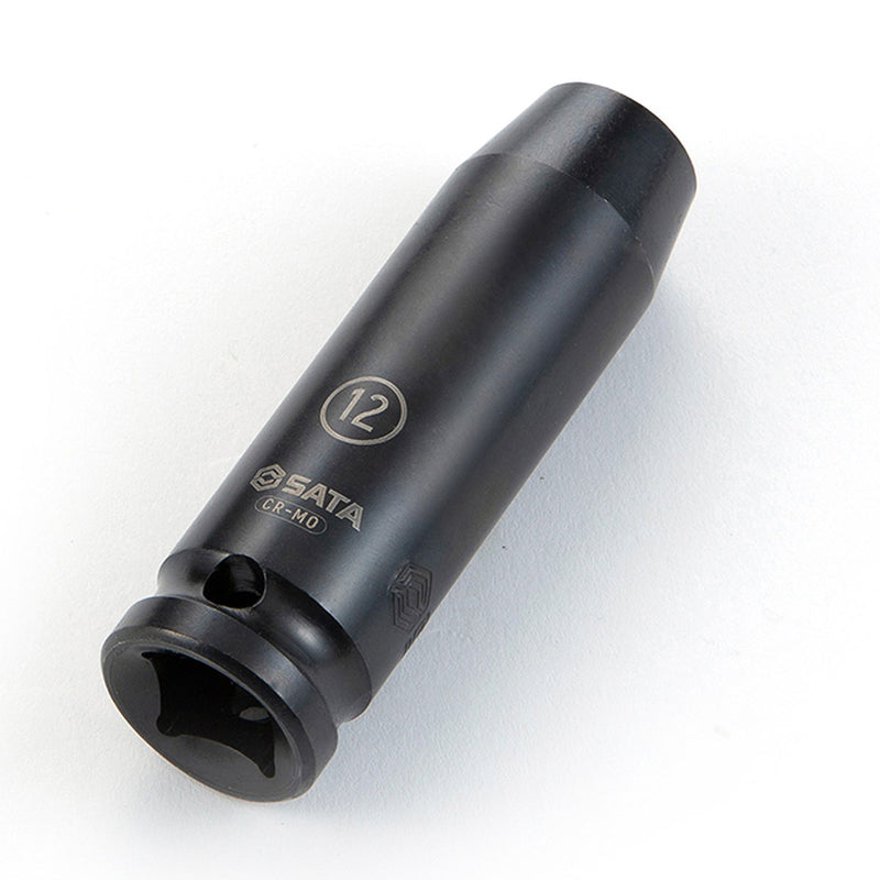 Đầu tuýp 6 cạnh, lòng sâu SATA cốt 1/2 inch, kích thước từ 10mm - 32mm