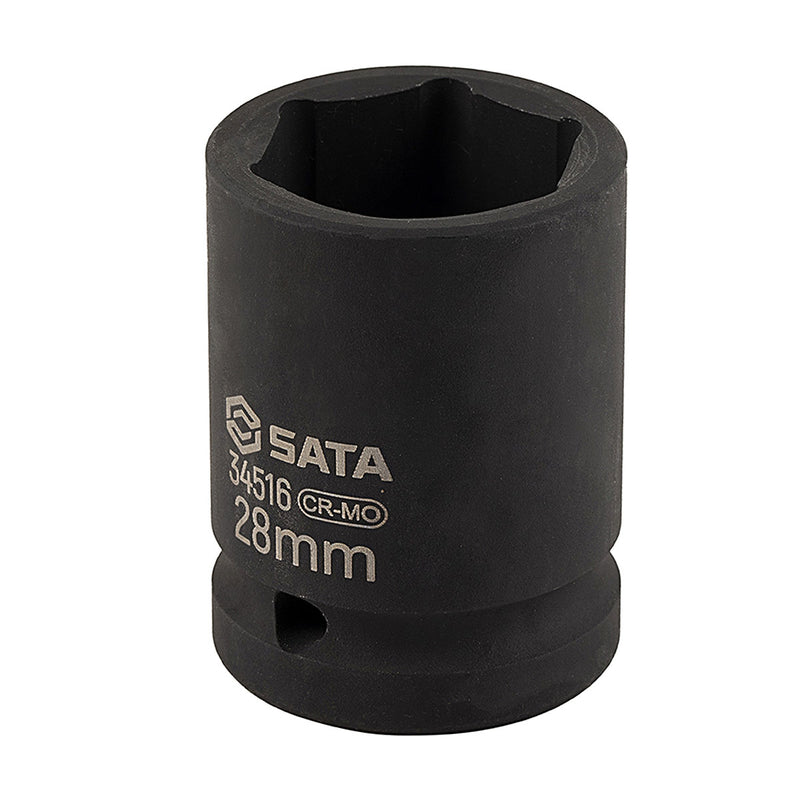 Đầu tuýp 6 cạnh, thân ngắn SATA cốt 3/4 inch, kích thước từ 17mm - 67mm
