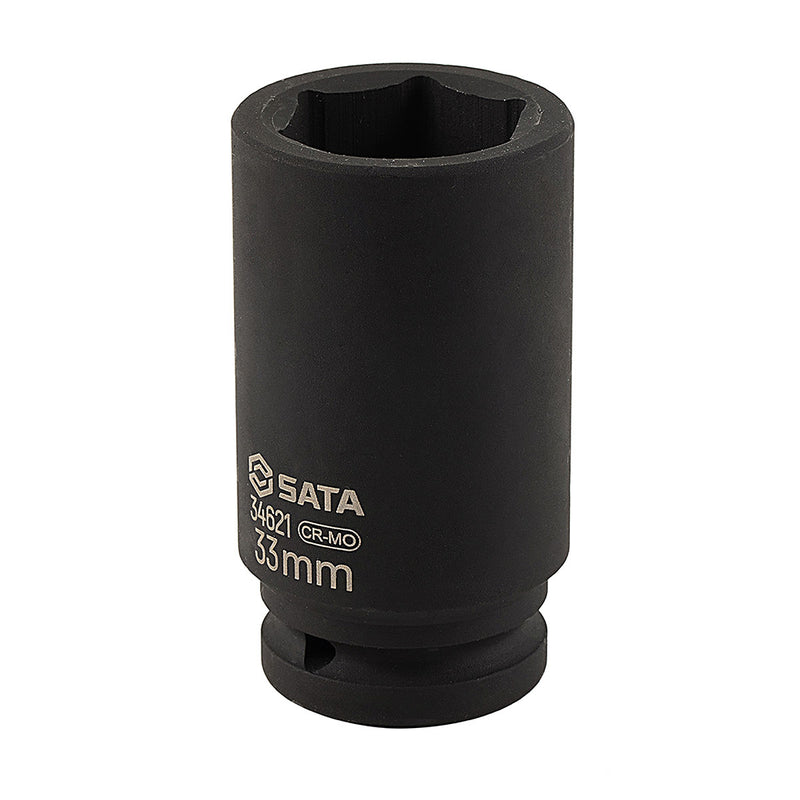 Đầu tuýp 6 cạnh, lòng sâu SATA cốt 3/4 inch, kích thước từ 17mm - 55mm