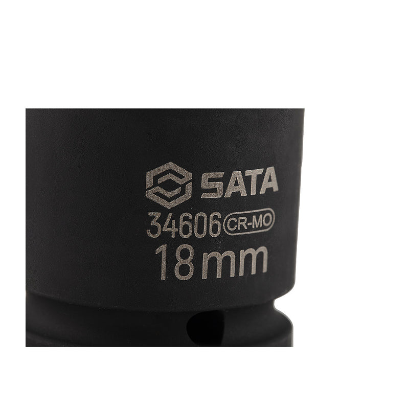 Đầu tuýp 6 cạnh, lòng sâu SATA cốt 3/4 inch, kích thước từ 17mm - 55mm