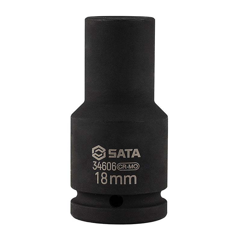 Đầu tuýp 6 cạnh, lòng sâu SATA cốt 3/4 inch, kích thước từ 17mm - 55mm