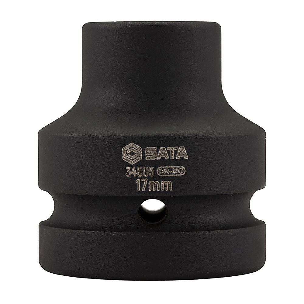 Đầu tuýp 1 inch SATA 17mm 6 cạnh CR-MO rèn nguội chịu lực va đập