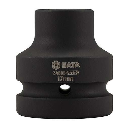 Đầu tuýp 1 inch SATA 17mm 6 cạnh CR-MO rèn nguội chịu lực va đập