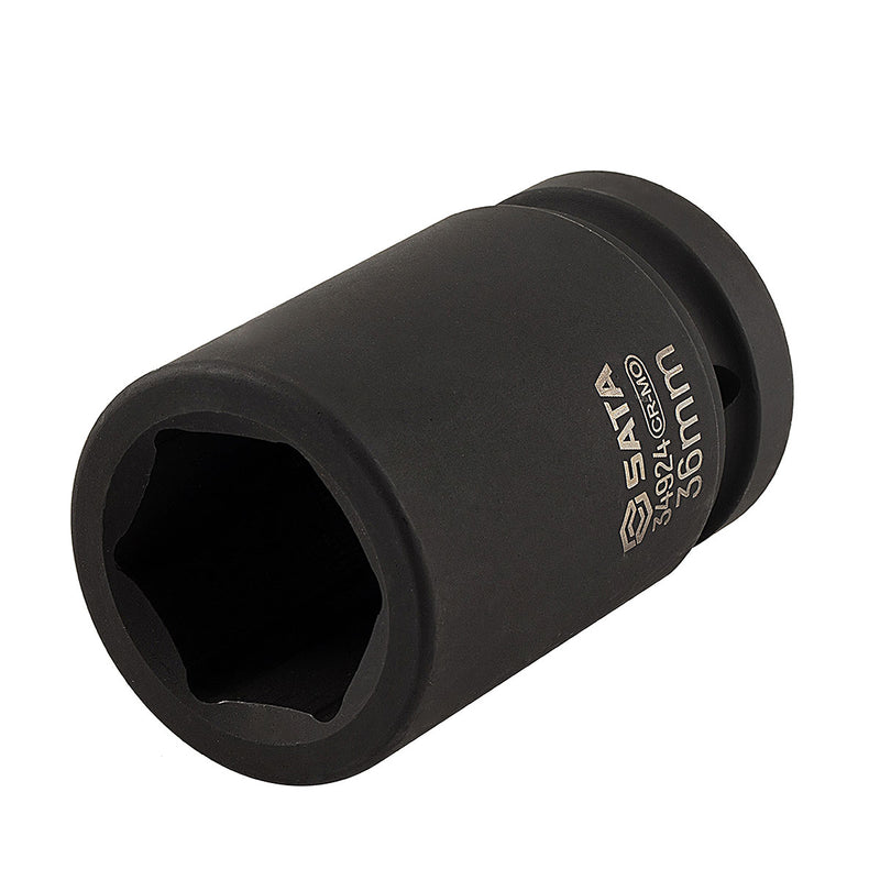 Đầu tuýp 6 cạnh, lòng sâu SATA cốt 1 inch, kích thước từ 17mm - 55mm