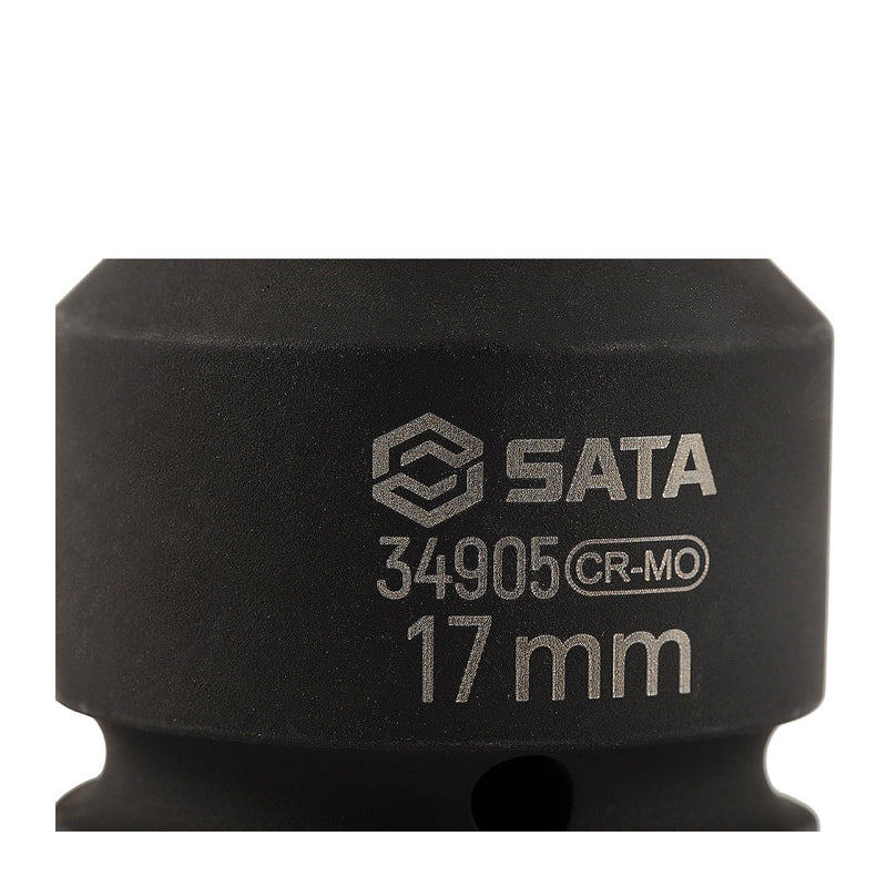 Đầu tuýp 6 cạnh, lòng sâu SATA cốt 1 inch, kích thước từ 17mm - 55mm