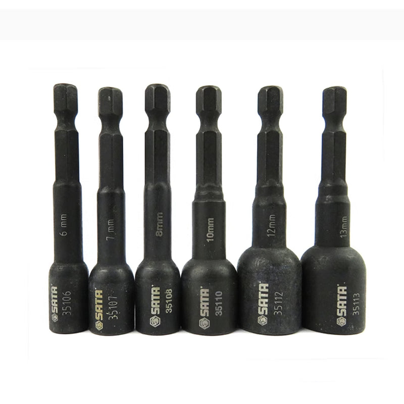 Đầu vít bắn tôn SATA đuôi lục giác 6.35mm (1/4 inch), kích thước từ 6mm - 13mm