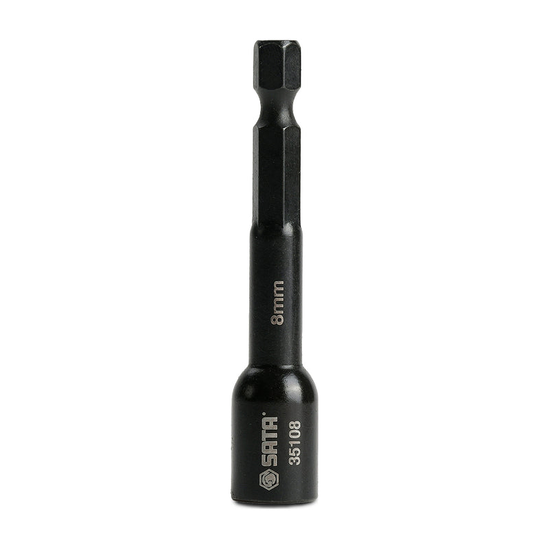 Đầu vít bắn tôn SATA 8mm đuôi lục giác 1/4 inch nam châm cao cấp, bền bỉ.