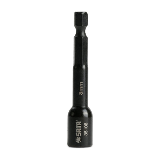 Đầu vít bắn tôn SATA 8mm đuôi lục giác 1/4 inch nam châm cao cấp, bền bỉ.