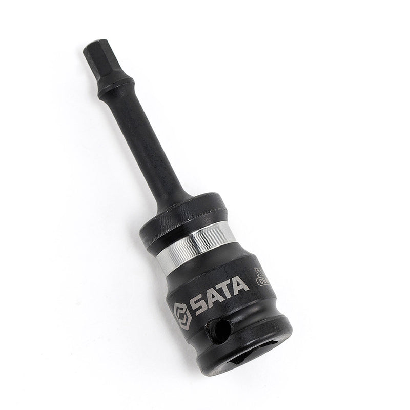 Mũi vặn vít lục giác SATA cốt 3/8 inch 4mm-8mm, thép Cr-Mo, chịu va đập cao, chuyên dùng súng siết bu lông.