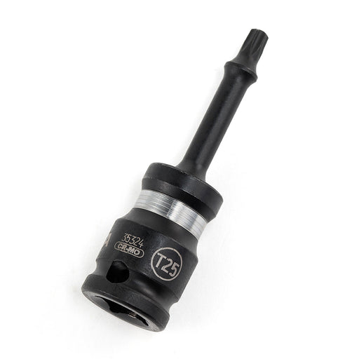 Mũi vặn vít Torx T25 SATA 35324, đầu siết bu lông cốt 3/8 inch, thép Cr-Mo, chuyên dụng cho súng siết.