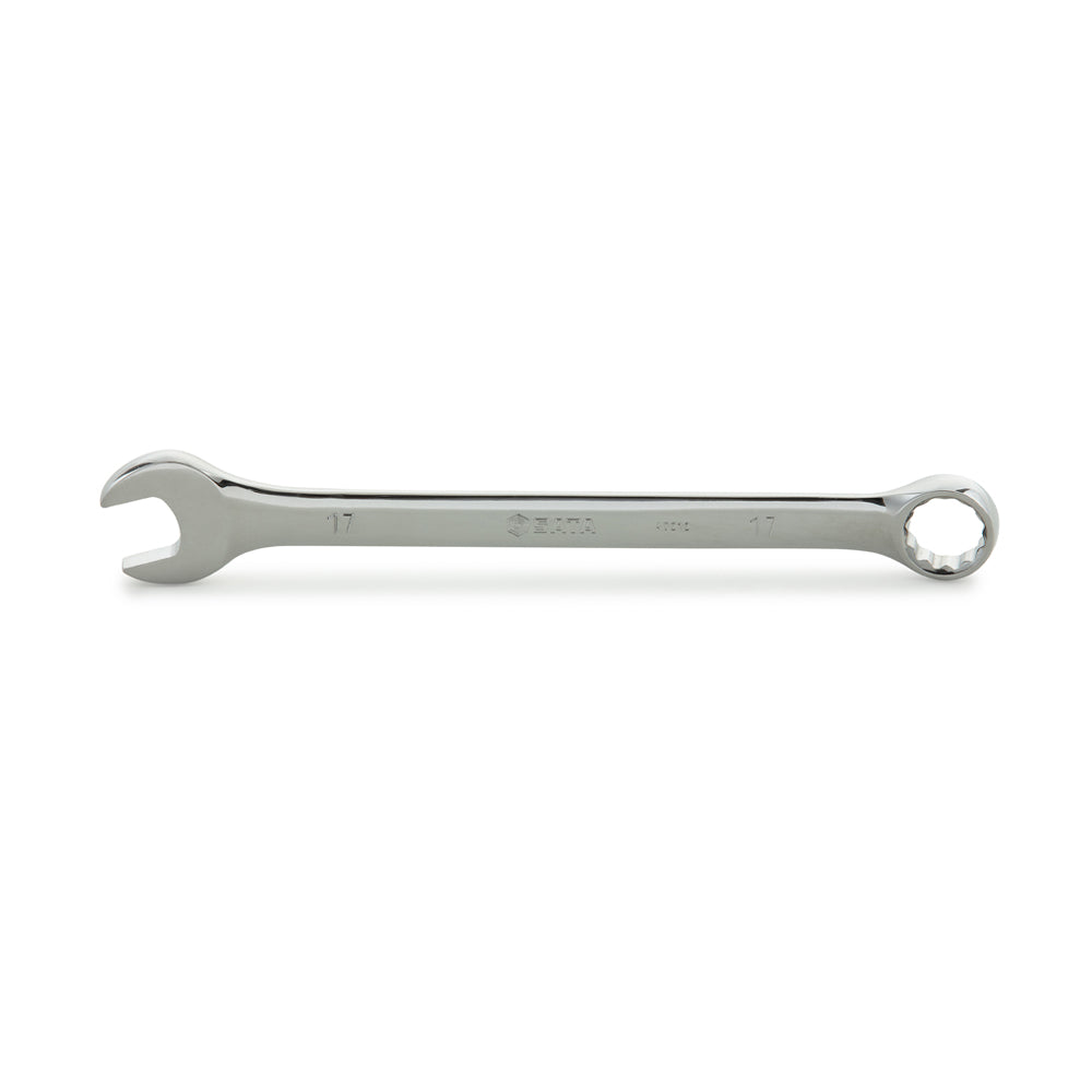 Cờ lê vòng miệng hệ mét SATA, thép Cr-V mạ chrome bóng chống gỉ, kích thước 17mm