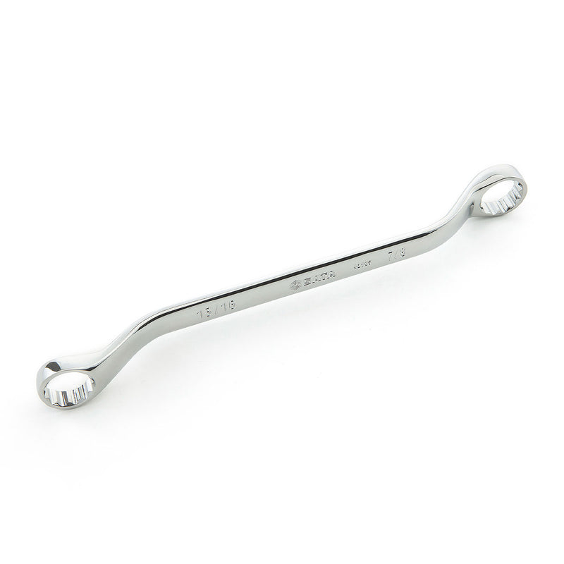 Cờ lê hai đầu vòng SATA 13/16" x 7/8" hệ inch, thép Cr-V, mạ Chrome sáng bóng.