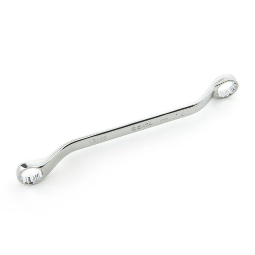 Cờ lê hai đầu vòng SATA 13/16" x 7/8" hệ inch, thép Cr-V, mạ Chrome sáng bóng.