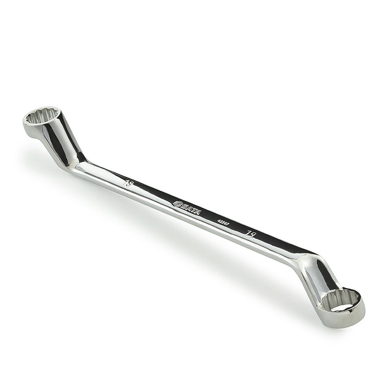 Cờ lê 2 đầu vòng SATA 18mm x 19mm, thép Cr-V, Off-Corner Loading