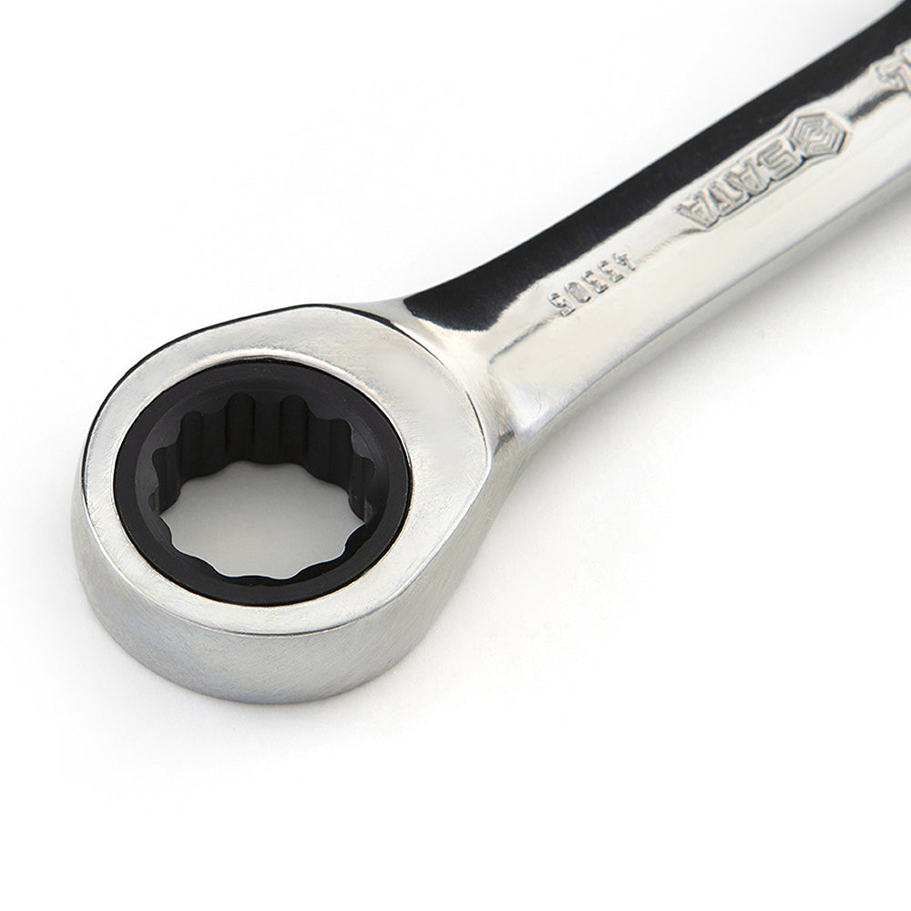 Cờ lê vòng miệng tự động, thân lùn SATA kích thước từ 10mm - 19mm