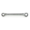 Cờ lê vòng tự động 2 đầu SATA 17mm x 19mm, thép Cr-V, 72 răng, Off-Corner Loading, Full Polish Chrome Finish