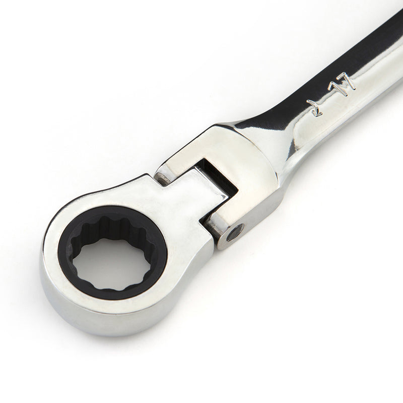Cờ lê vòng miệng, có đầu lắc léo tự động, hệ mét SATA kích thước từ 8mm - 25mm
