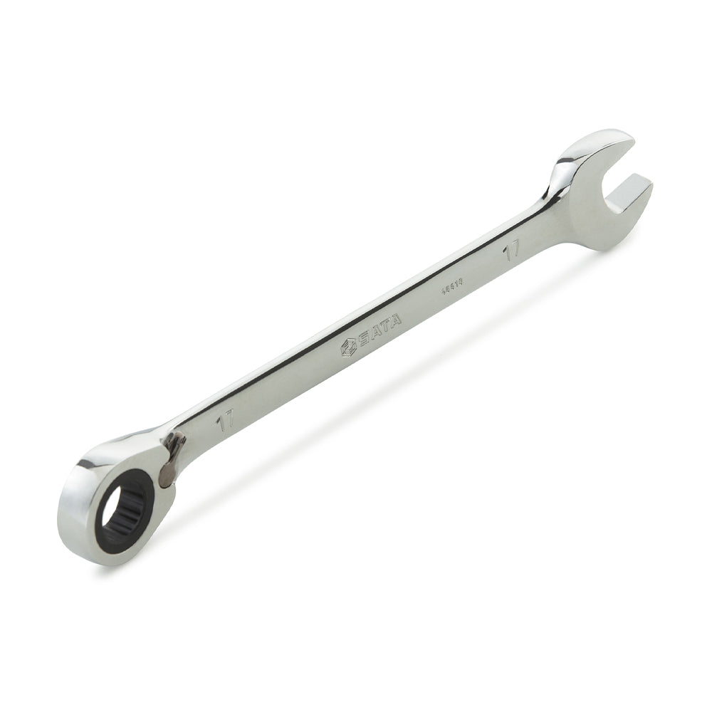 Cờ lê vòng miệng tự động, có cần gạt đảo chiều, hệ mét SATA kích thước từ 8mm - 25mm