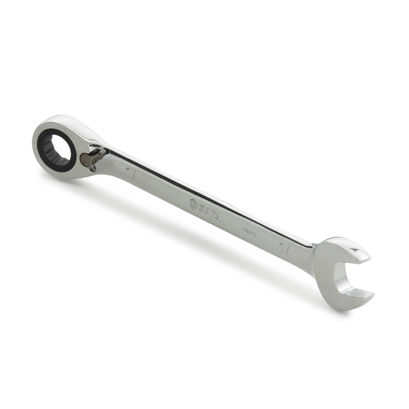Cờ lê vòng miệng tự động, có cần gạt đảo chiều, hệ mét SATA kích thước từ 8mm - 25mm