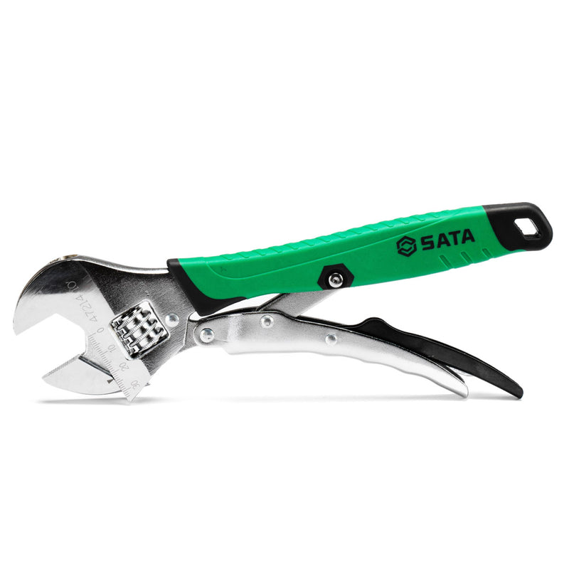 Mỏ lết có tay bấm khóa hàm SATA kích thước từ 205mm - 250mm