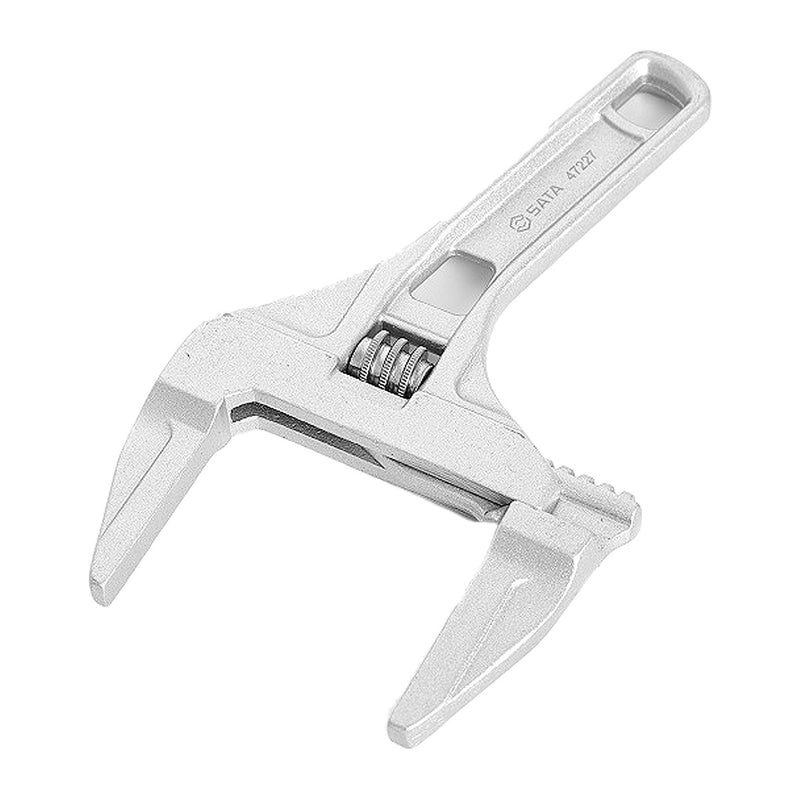 Mỏ lết lùn, thân nhôm, hàm rộng SATA 47227 kích thước 205mm