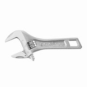 Mỏ lết thân ngắn SATA 47232, 6 inch, ngàm rộng, thép Cr-V, chống gỉ sét.