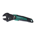 Mỏ lết tự động SATA 47403 205mm có cơ chế bánh cóc, hàm HEX, tay cầm bản rộng.
