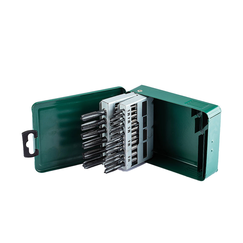 Bộ mũi taro ren trong thô, hệ mét, 21 chi tiết SATA 50453 kích thước từ M3 - M12