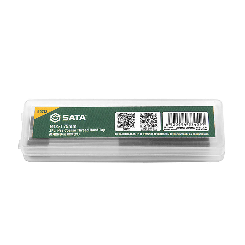 Hộp 2 mũi taro tạo ren vặn tay SATA kích thước từ M3 - M12
