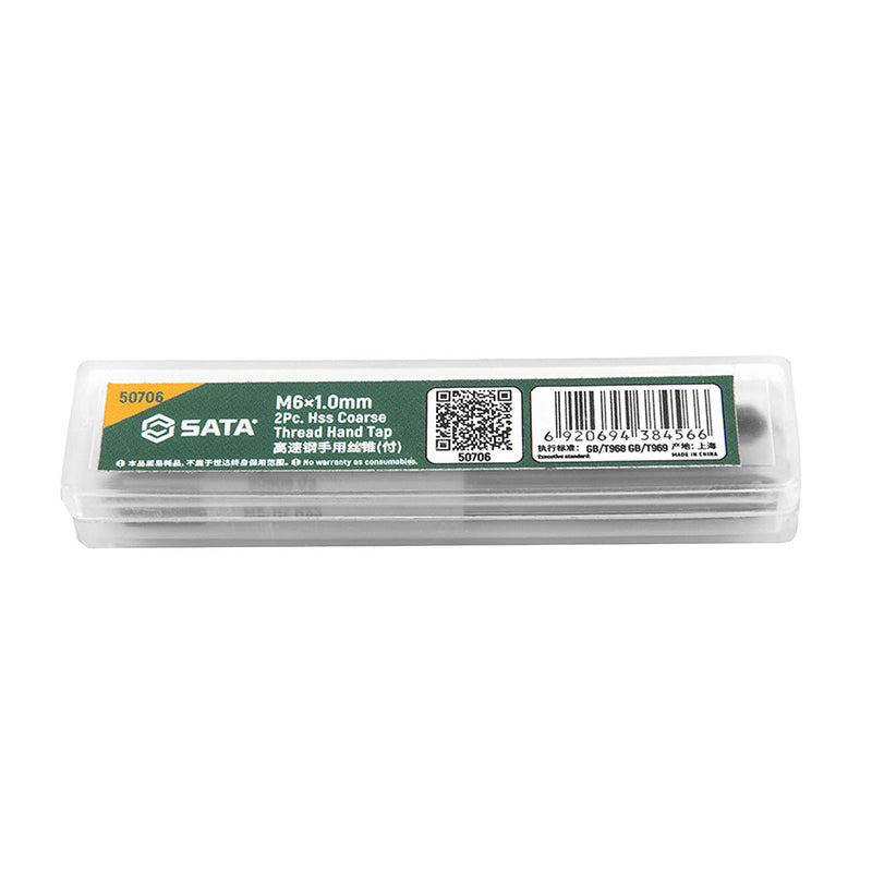 Hộp 2 mũi taro tạo ren vặn tay SATA kích thước từ M3 - M12