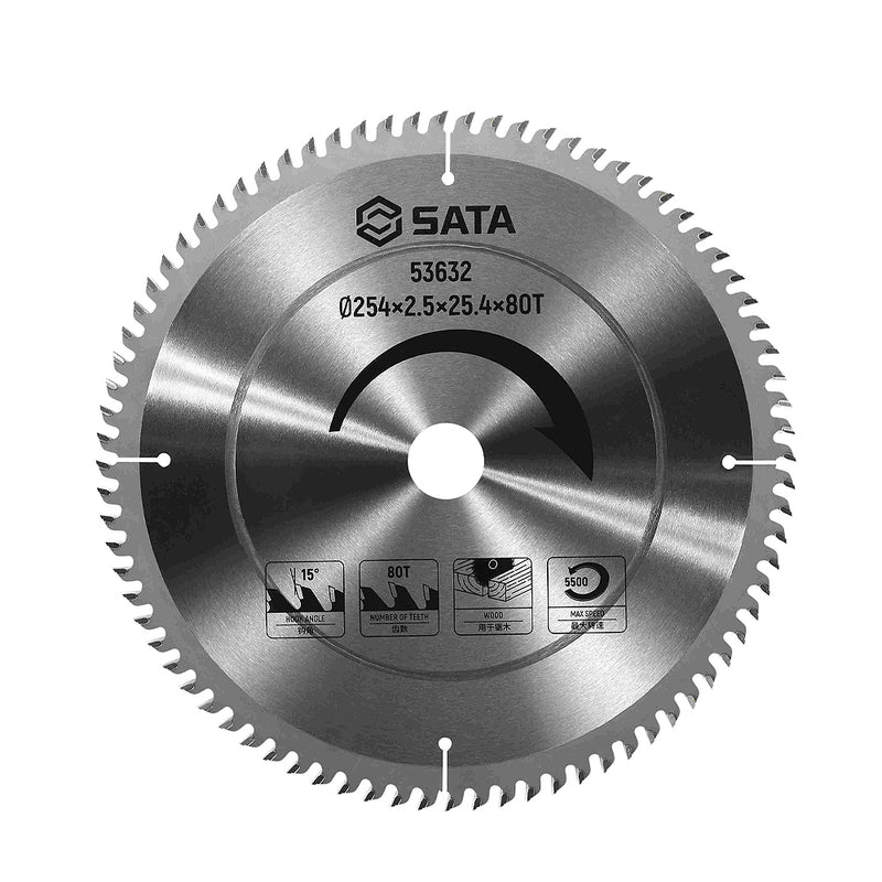 Lưỡi cưa gỗ TCT SATA đường kính lưỡi từ 110mm - 254mm
