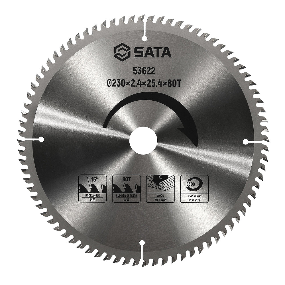 Lưỡi cưa gỗ TCT SATA đường kính lưỡi từ 110mm - 254mm