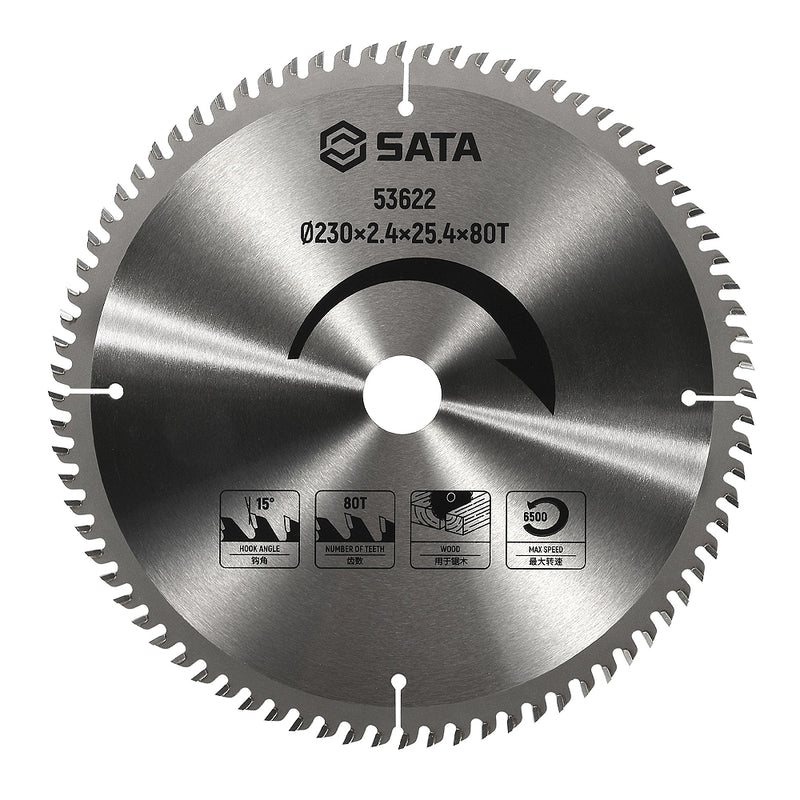 Lưỡi cưa gỗ TCT SATA đường kính lưỡi từ 110mm - 254mm