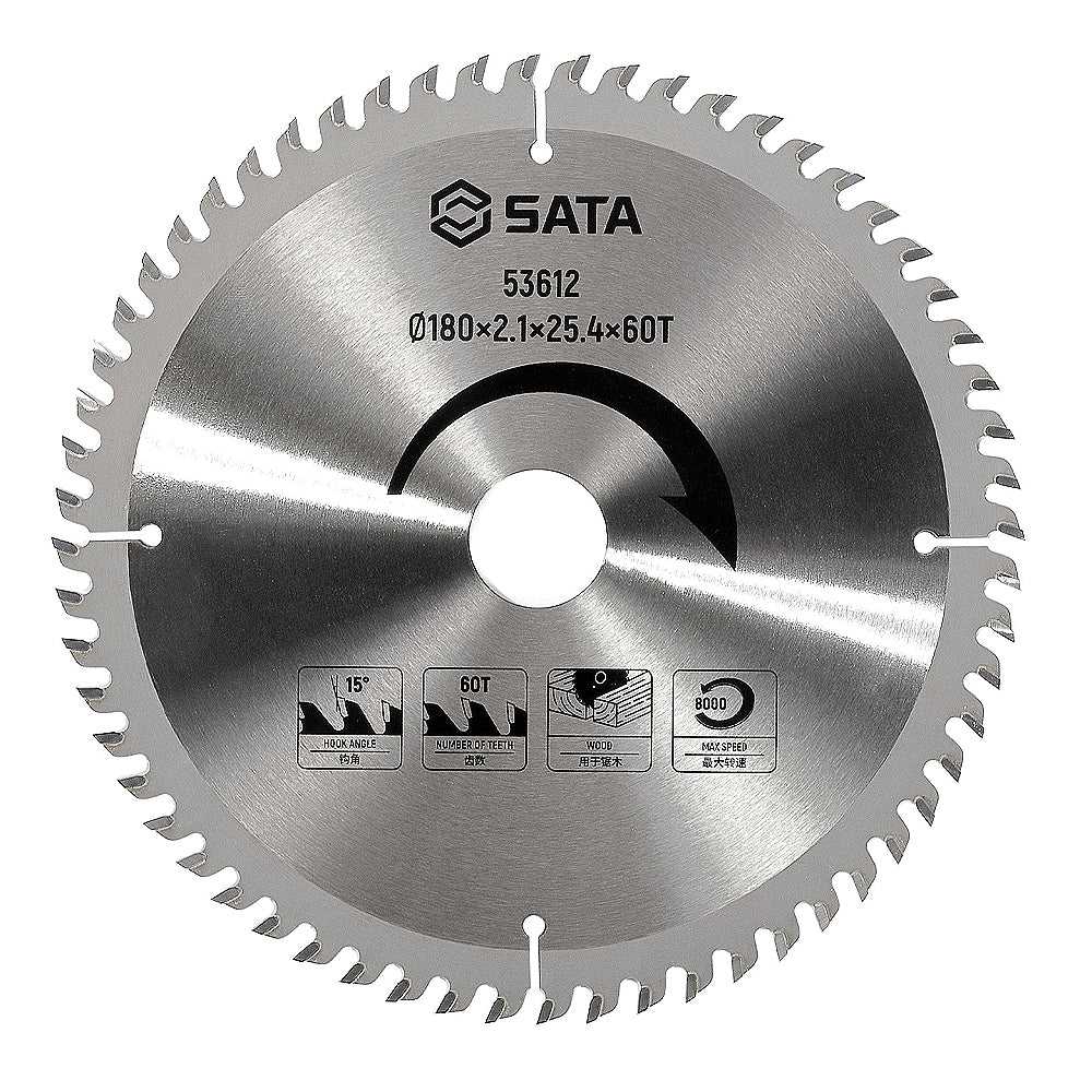 Lưỡi cưa gỗ TCT SATA đường kính lưỡi từ 110mm - 254mm