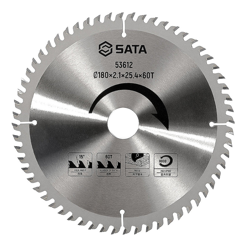 Lưỡi cưa gỗ TCT SATA đường kính lưỡi từ 110mm - 254mm
