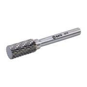 Mũi mài hợp kim SATA 53716, hình trụ phẳng, răng thô, đường kính 10mm.