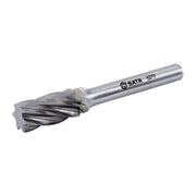 Mũi mài hợp kim SATA 53717 hình trụ phẳng, răng đôi, đường kính 10mm, cắt nhanh, thoát phoi tốt, bền bỉ cho cơ khí.
