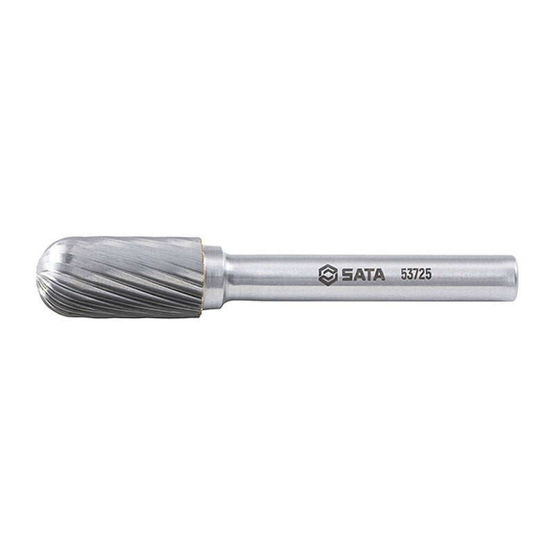 Mũi mài hợp kim hình trụ đầu tròn, răng đơn SATA 53725 đường kính mũi 10mm