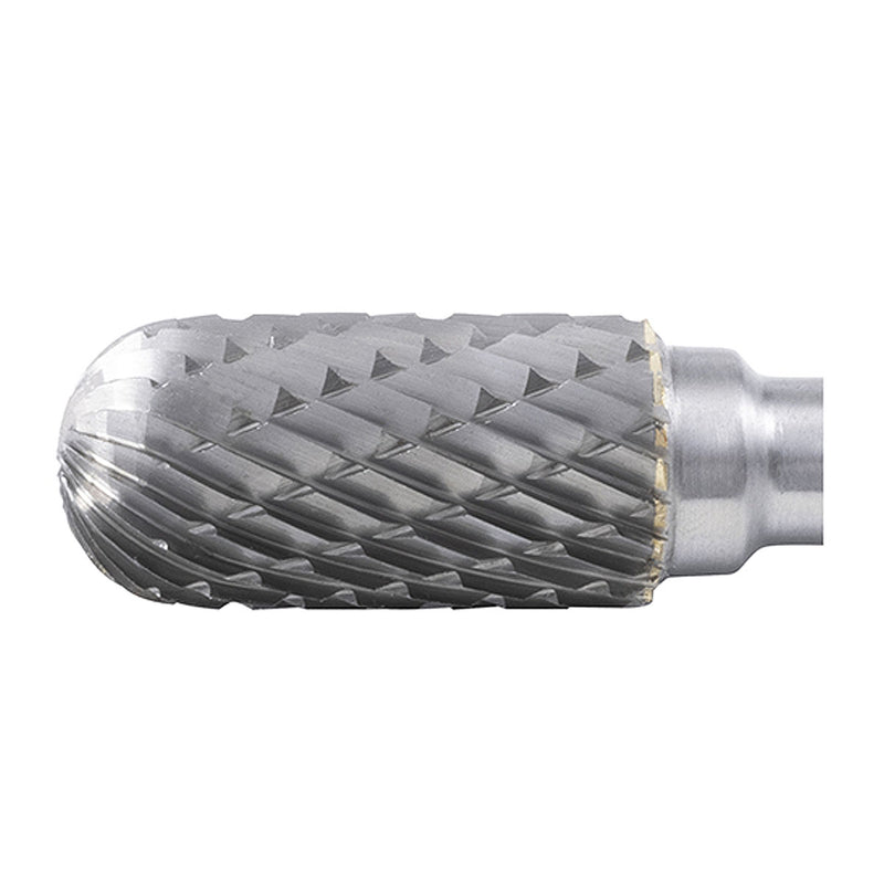Mũi mài hợp kim hình trụ đầu tròn, răng thô SATA 53726 đường kính mũi 10mm