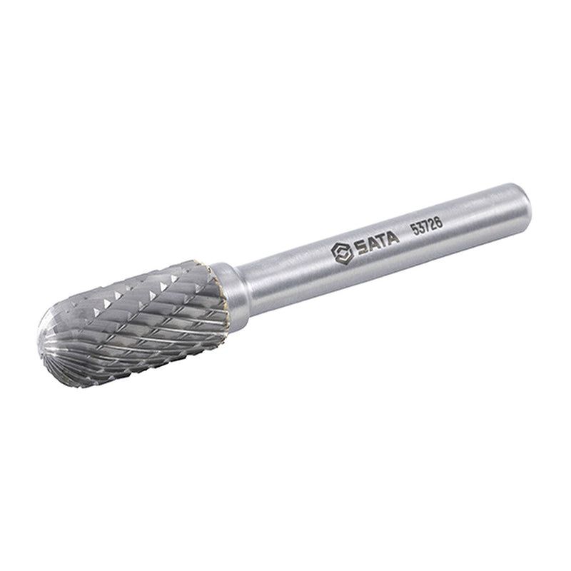 Mũi mài hợp kim SATA 53726, đầu trụ tròn răng thô đường kính 10mm