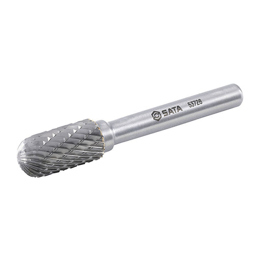 Mũi mài hợp kim SATA 53726, đầu trụ tròn răng thô đường kính 10mm
