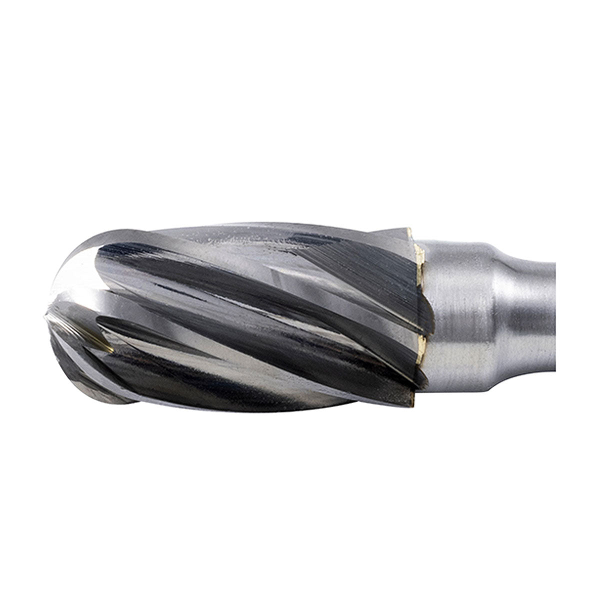 Mũi mài hợp kim hình trụ đầu tròn, răng đôi SATA 53727 đường kính mũi 10mm