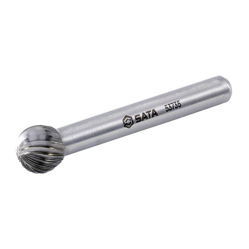 Mũi mài hợp kim hình cầu răng đơn SATA 53735 đường kính 10mm - Gia công kim loại hiệu quả