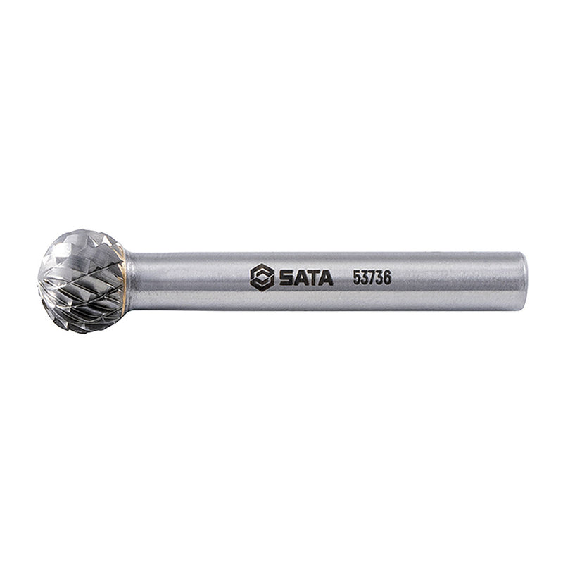 Mũi mài hợp kim hình cầu, răng thô SATA 53736 đường kính mũi 10mm