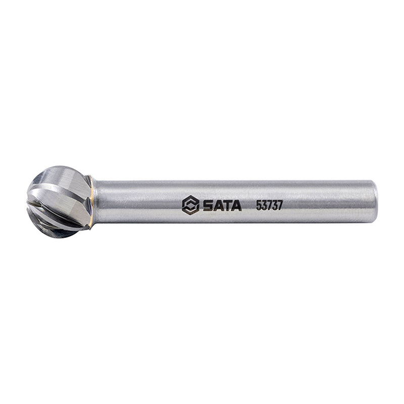 Mũi mài hợp kim hình cầu, răng đôi SATA 53737 đường kính mũi 10mm
